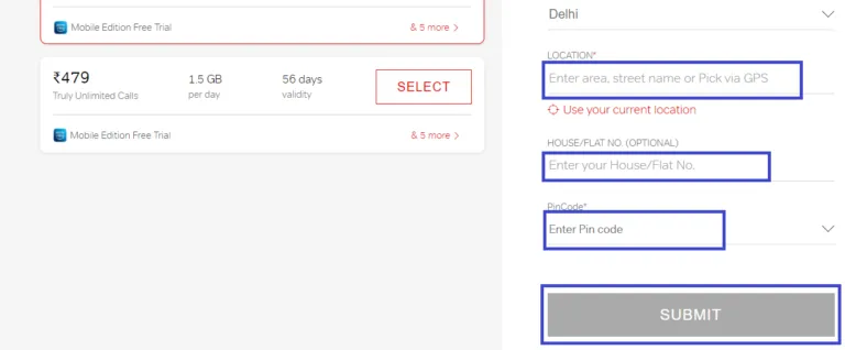 airtel sim online order