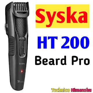 best trimmer under 1000 syska ht