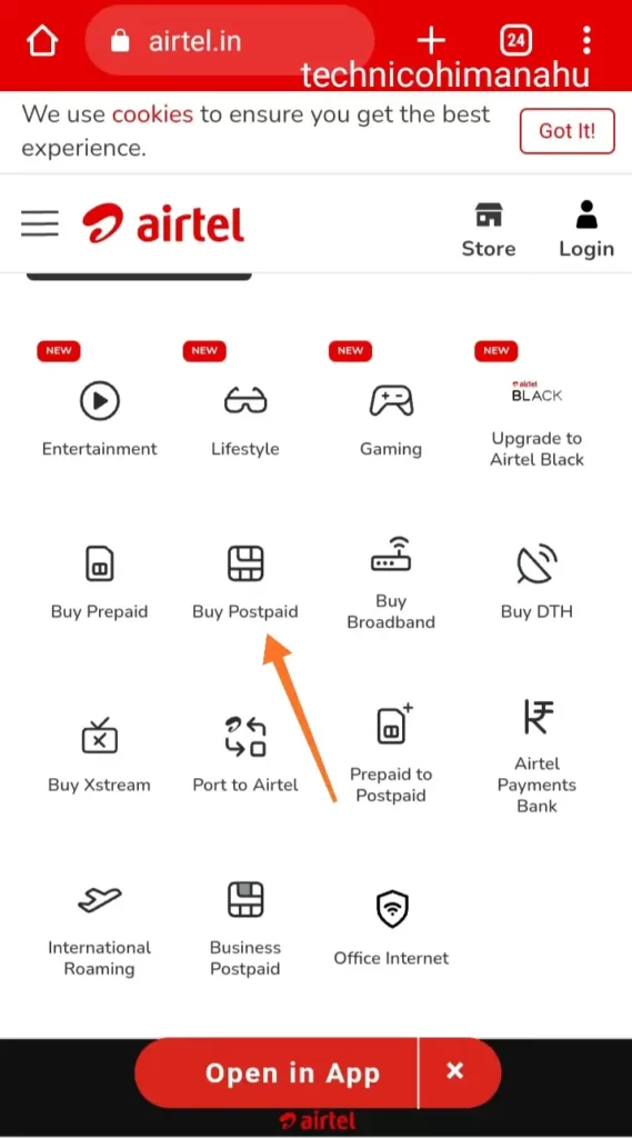 How To Convert Airtel Prepaid To Postpaid