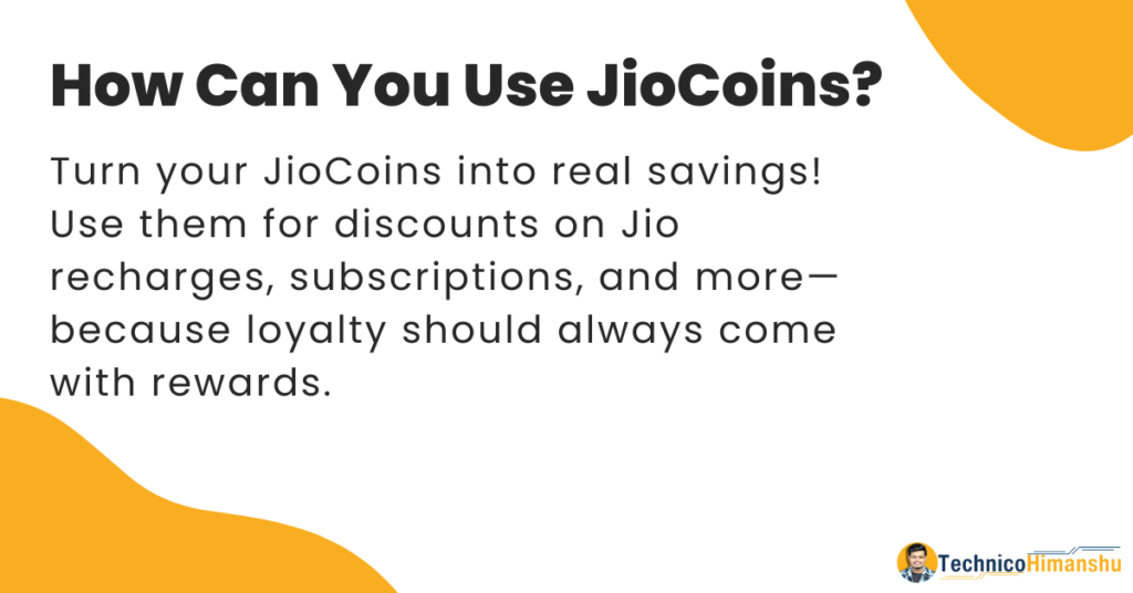 How Can You Use JioCoins?