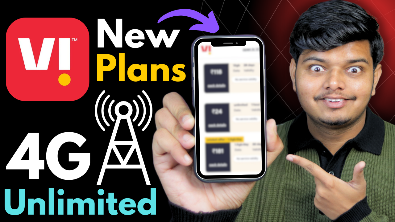 Read more about the article Breaking: Vodafone Idea Launches 4G Unlimited Data Plans in More Cities!